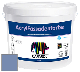 Краска CAPAROL AcrylFassadenfarbe PRO/Капарол Акрилфассаденфарбе ПРО матовая краска цвет Saphir 105 