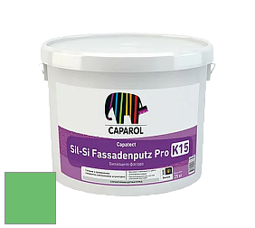 Краска Caparol Capatect Fassadenputz Sil-Si Pro / Капарол Капатек штукатурка структурная камешковая 25 кг. цвет Agave 135 