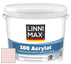 Краска LINNIMAX 100 ACRYLAT / ЛИННИМАКС 100 АКРИЛАТ (CAPAROL AMPHIBOLIN) акриловая краска цвет Barolo 120 