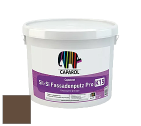 Краска Caparol Capatect Fassadenputz Sil-Si Pro / Капарол Капатек штукатурка структурная камешковая 25 кг. цвет Amber 5 