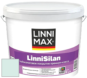 Краска LINNIMAX LinniSilan /ЛИННИМАКС ЛинниСилан (CAPAROL CAPASILAN) глубокоматовая краска цвет NCS S 0510-B70G 