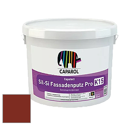 Краска Caparol Capatect Fassadenputz Sil-Si Pro / Капарол Капатек штукатурка структурная камешковая 25 кг. цвет Rubin 15 