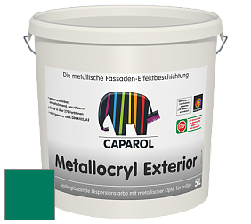 Краска Capadecor Metallocryl Exterior/Кападекор Металлакрил Экстериор шелковисто-глянцевая краска цвет Verdo 30 