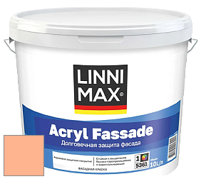 Краска LINNIMAX ACRYL FASSADE / ЛИННИМАКС АКРИЛ ФАССАДЕ (CAPAROL) акриловая фасадная краска цвет Aprico 150 