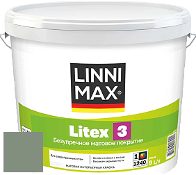 Краска LINNIMAX LITEX 3 / ЛИННИМАКС ЛИТЕКС 3 (ALPINA PREMIUM WAND) латексная краска цвет Agave 35 