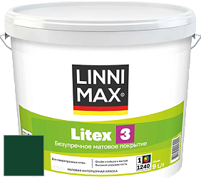 Краска LINNIMAX LITEX 3 / ЛИННИМАКС ЛИТЕКС 3 (ALPINA PREMIUM WAND) латексная краска цвет Verdo 15 