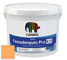 Краска CAPAROL Capatect-Fassadenputz Pro K 15/Капарол Фассаденпутц Про К15 структурная штукатурка цвет Amber 135 