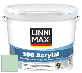 Краска LINNIMAX 100 ACRYLAT / ЛИННИМАКС 100 АКРИЛАТ (CAPAROL AMPHIBOLIN) акриловая краска цвет Agave 80 